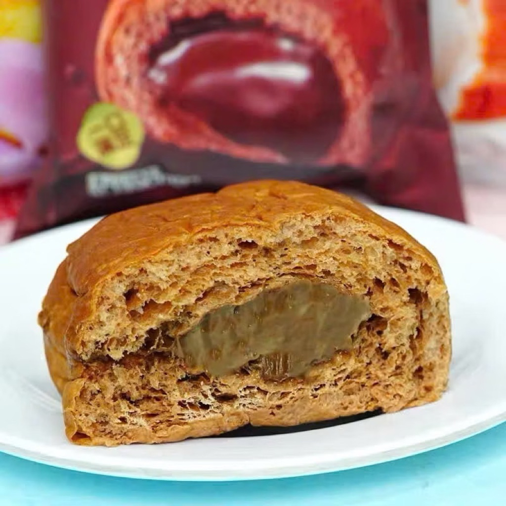Sỉ thùng 2,5Kg Bánh Mỳ Nhân Kem Chảy vị socola, sữa chua yogurt hãng Aidebao date mới siêu hót