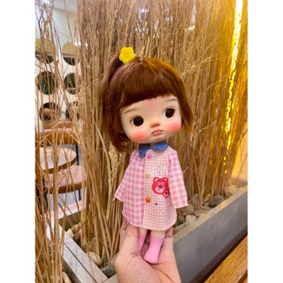 Áo sơmi dáng dài hình ngẫu nhiên size dian mập,cừu bé.6 nhỏ