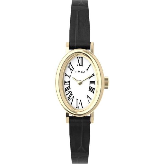 Đồng hồ nữ Timex Cavatina TW2W78500 – Mặt số trắng, chống nước 3ATM, Thời Trang