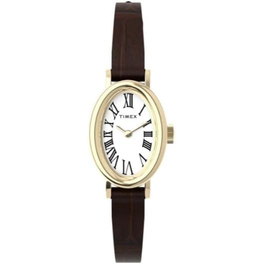Đồng hồ nữ Timex Cavatina TW2W78500 – Mặt số trắng, chống nước 3ATM, Thời Trang