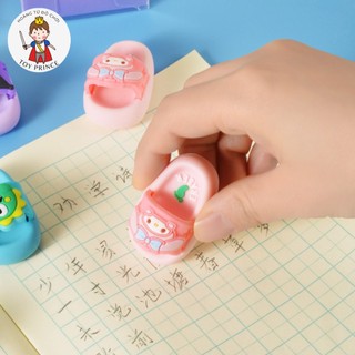 Tẩy Bút Chì Siêu Sạch Hình Đôi Dép Kuromi, Melody Cute - Gôm Tẩy Chất Liệu Cao Su Mềm Cao Cấp An Toàn Cho Bé Sử Dụng