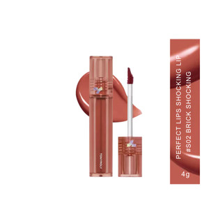 Son tint xăm môi TONYMOLY Perfect Lips Shocking Lâu trôi Chống nước 4g