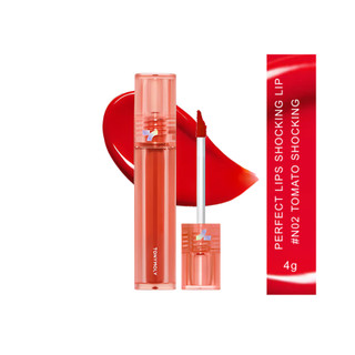 Son tint xăm môi TONYMOLY Perfect Lips Shocking Lâu trôi Chống nước 4g
