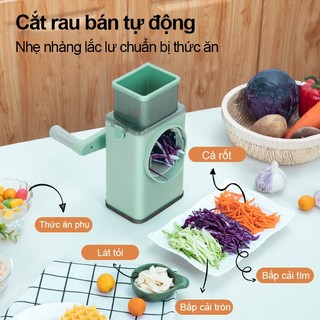 Máy Thái Lát Rau Củ - Dụng Cụ Thái Rau Củ Quả Đa Năng 4 in 1 Máy Cắt (hàng tốt)