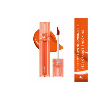 Son tint xăm môi TONYMOLY Perfect Lips Shocking Lâu trôi Chống nước 4g