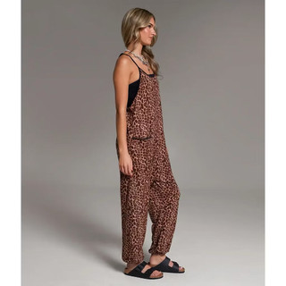 Jumpsuit yếm dây chất thun mềm mịn xuất dư BK3(size bé và người lớn )
