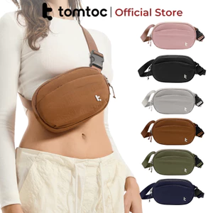 Túi đeo chéo/ đeo hông Tomtoc Slingbean Belt Bag chính hãng, nhỏ gọn, chống thấm nước, bền bỉ (T32)