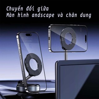 Giá đỡ điện thoại di động hút từ tính 360° Xoay cho gia đình và ô tô | BigBuy360 - bigbuy360.vn