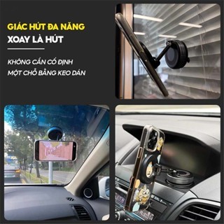 Giá đỡ điện thoại di động hút từ tính 360° Xoay cho gia đình và ô tô | BigBuy360 - bigbuy360.vn
