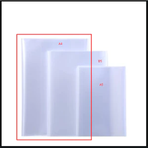 Bìa Bóng Kiếng Trong Suốt, Bìa Bao Tập Vở Size A4 210mm x 297mm bằng Nhựa Chống Nước 🐻🌻 Bìa Bọc Bảo Vệ cho Vở Size Lớn