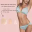 Miếng dán che rãnh vùng kín bảo hộ chống lộ silicone mềm mại tái sử dụng được nhiều lần DOPCIO D0163
