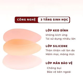 Miếng dán bảo hộ che rãnh vùng kín giúp chị em tự tin diện đồ bó sát bikini tập gym DEVARI D0163