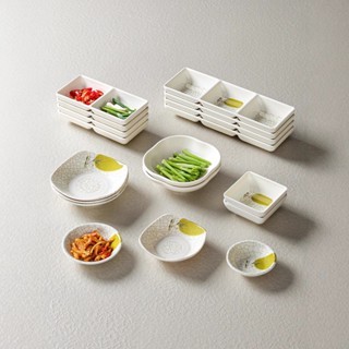 Bát Nước Chấm Phíp ( Melamine A5 ) Hoa Văn Hình Lá Tre Dùng Cho Nhà Hàng Khách Sạn 6045A200