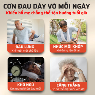 Đệm massage toàn thân, nệm massage tại nhà, ghế massage  Rowanto M08 Max phục hồi giảm đau nhức hỗ trợ tuần hoàn máu