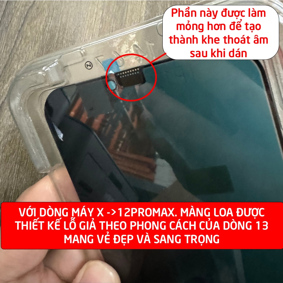 Kính Cường Lực Iphone Siêu Trong Suốt Kèm Khung Tự Dán x xr xsmax 11 12 13 14 15 16 17 pro max plus [Kính Khung TS]