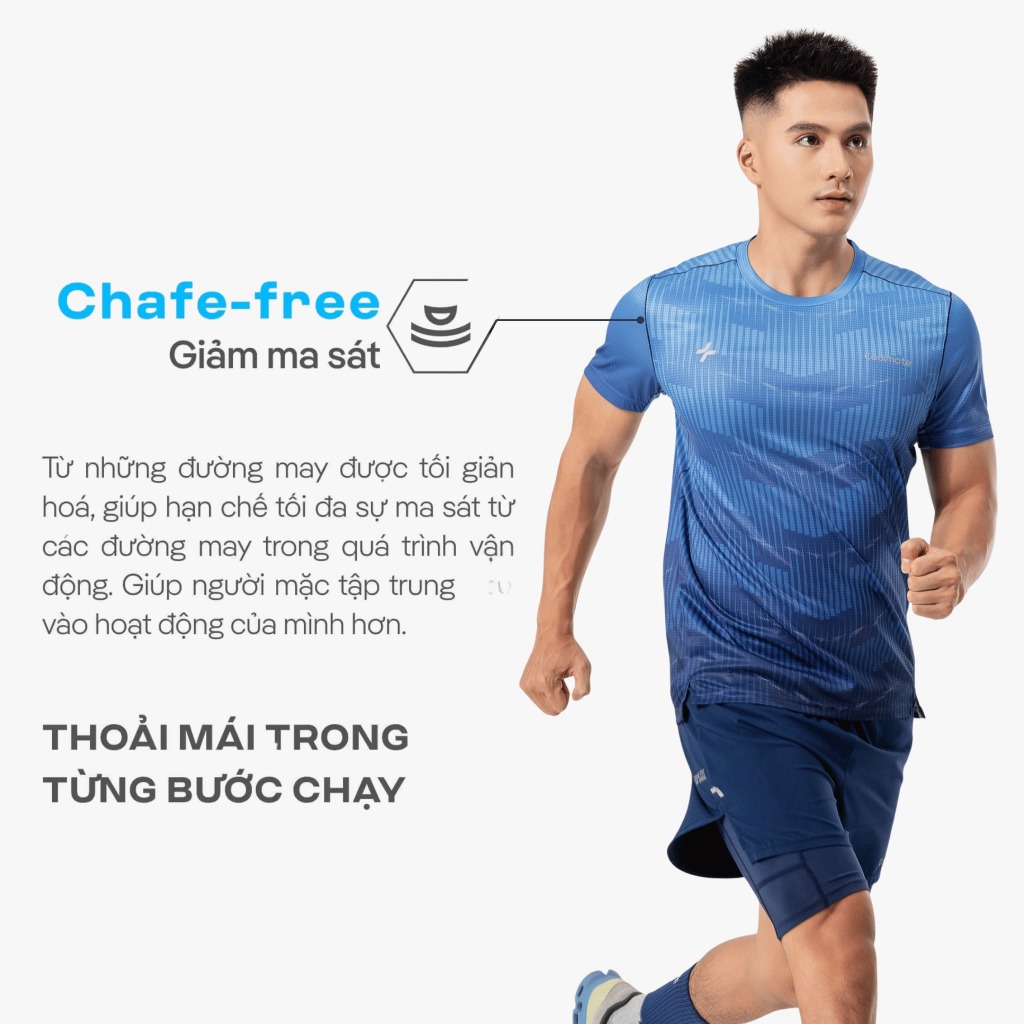 [MUA 3 GIẢM 30%]Áo thun nam Tshirt chạy bộ Graphic Energy áo thể thao running thoáng khí thấm hút tốt Coolmate