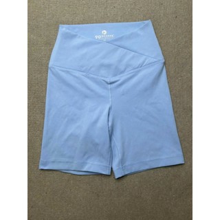 Size XS (37-45kg) Quần tập gym, yoga short legging cạp chéo, dáng ôm vải co dãn 4 chiều mềm mại, hàng VNXK