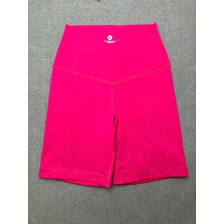 Size XS (37-45kg) Quần tập gym, yoga short legging cạp chéo, dáng ôm vải co dãn 4 chiều mềm mại, hàng VNXK