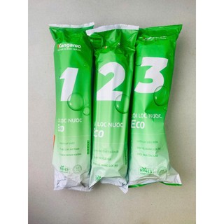 Lõi lọc nước KANGAROO ECO 123 Chính Hãng 100% - Bộ 3 Lõi 1-2-3 Kangaroo