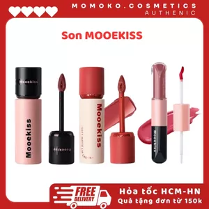 SON KEM LÌ MOOEKISS Lip Clay Chất Bùn Nhung Mịn, Mờ Lì, Che Vân Môi, Bền Màu, Nội Địa Trung 3g - MOMOKOcosmetics