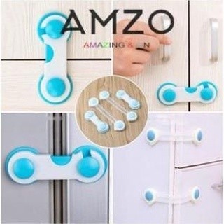 AMZO_KHÓA BẢO VỆ CỬA TỦ LẠNH CHO GIA ĐÌNH CÓ BÉ NHỎ – DỄ SỬ DỤNG, ĐẢM BẢO AN TOÀN