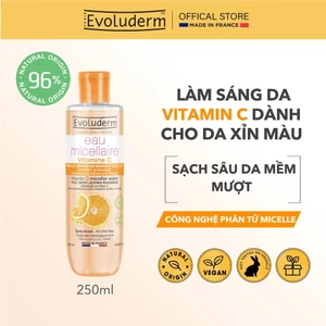 Nước Tẩy Trang Vitamin C Làm Sạch và Tươi Tắn Da Evoluderm Micellar Water Makeup Remover Vitamin C ( Nhiều phân loại)