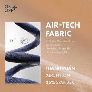 Quần lót nữ Microfiber mesh ONOFF PREIMUM dáng bikini kháng khuẩn siêu nhẹ dệt thoáng khí- 16UJ23A007