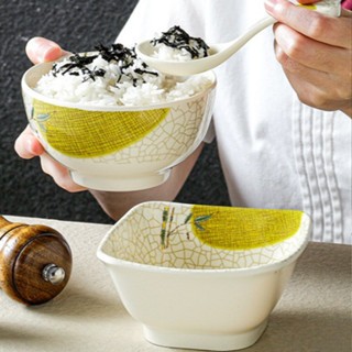 Bát Cơm Phíp ( Melamine A5 ) Hoa Văn Hình Lá Tre Dùng Cho Nhà Hàng Khách Sạn 1505A100