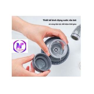 Dụng cụ cọ nồi/ chén bát đa năng Akano