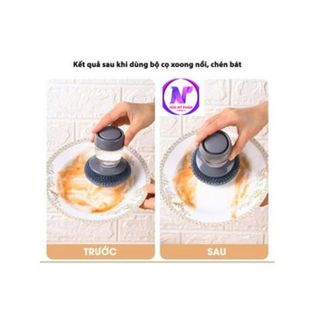 Dụng cụ cọ nồi/ chén bát đa năng Akano