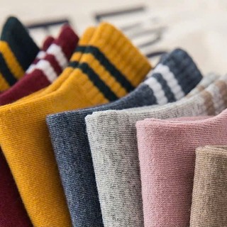 Set 10 đôi tất vớ cổ ngắn nam nữ unisex cotton cao cấp thoáng khí co giãn chống hôi chân