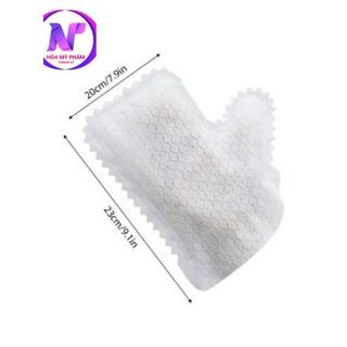 Găng tay vải lau chùi dùng 1 lần combo 10 cái