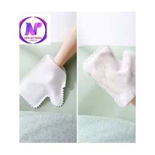 Găng tay vải lau chùi dùng 1 lần combo 10 cái