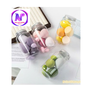 Bông mút trang điểm hộp 14 cái