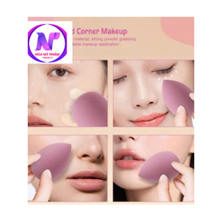 Bông mút trang điểm hộp 14 cái