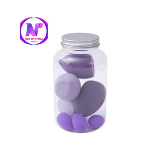 Bông mút trang điểm hộp 14 cái