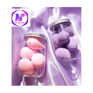 Bông mút trang điểm hộp 14 cái