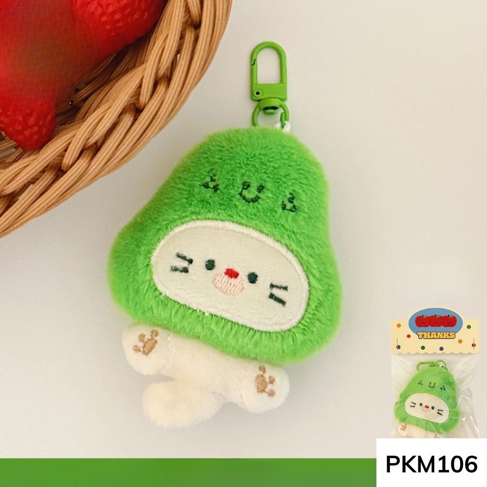 Móc khóa thú mèo , hello kitty dễ thương , phụ kiện trang trí balo , túi xách quà lưu niệm PKM106 gagastore