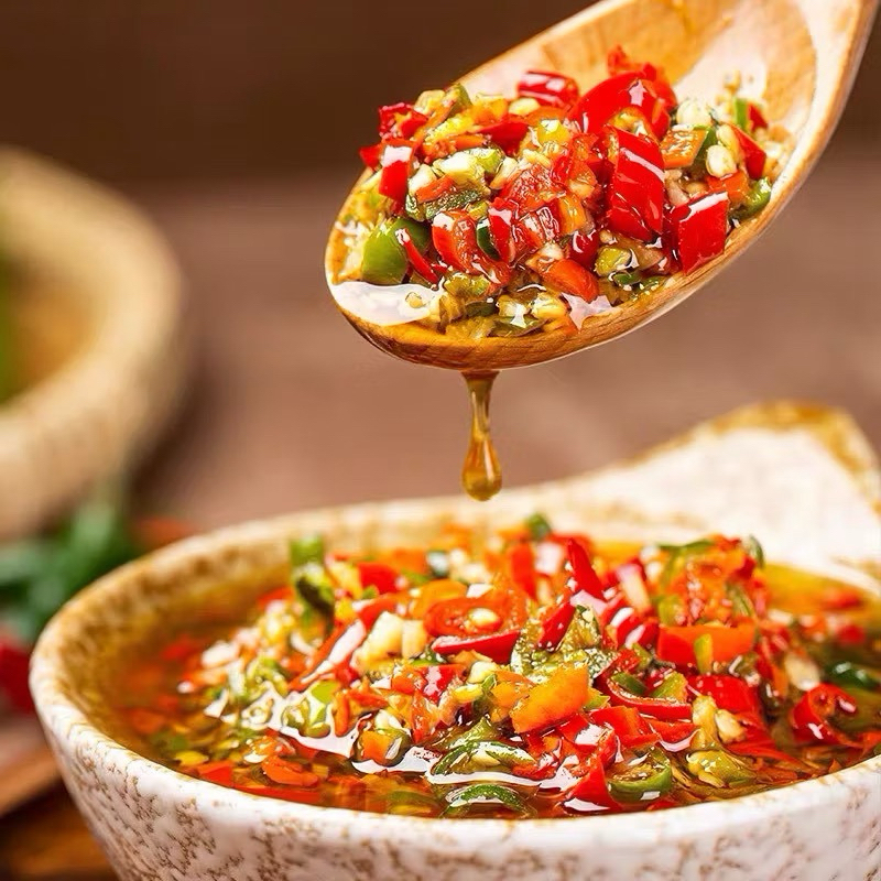 Ớt chưng Hồ Nam ,Ớt chưng dầu Trung Quốc hũ 280g