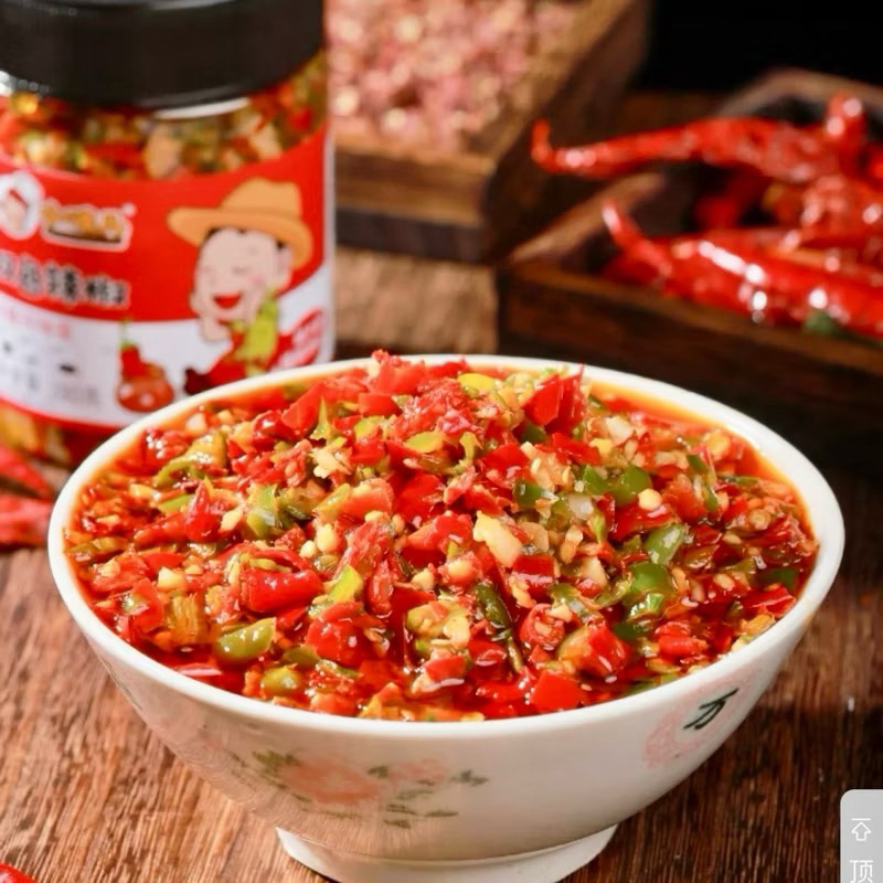 Ớt Chưng Hồ Nam Loại Đặc Biệt Cậu Bé Thơm Ngon 280gam