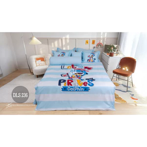 Bộ ga nệm Hanvico Blue Sky DLS236 - 100% Cotton T