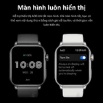 [Bán Chạy] Aolon GTS 3 Đồng Hồ Thông Minh - Thiết Kế Siêu Mỏng 8.8mm, Màn Hình AMOLED, Thông báo tin nhắn, IP68 — ảnh 5