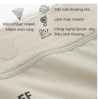 Quần lót nữ Thong lọt khe active microfiber mesh mềm mịn thoáng khí ONOFF - 16UT25A423