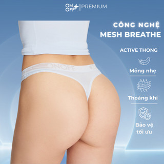 Quần lót nữ Thong lọt khe active microfiber mesh mềm mịn thoáng khí ONOFF - 16UT25A423