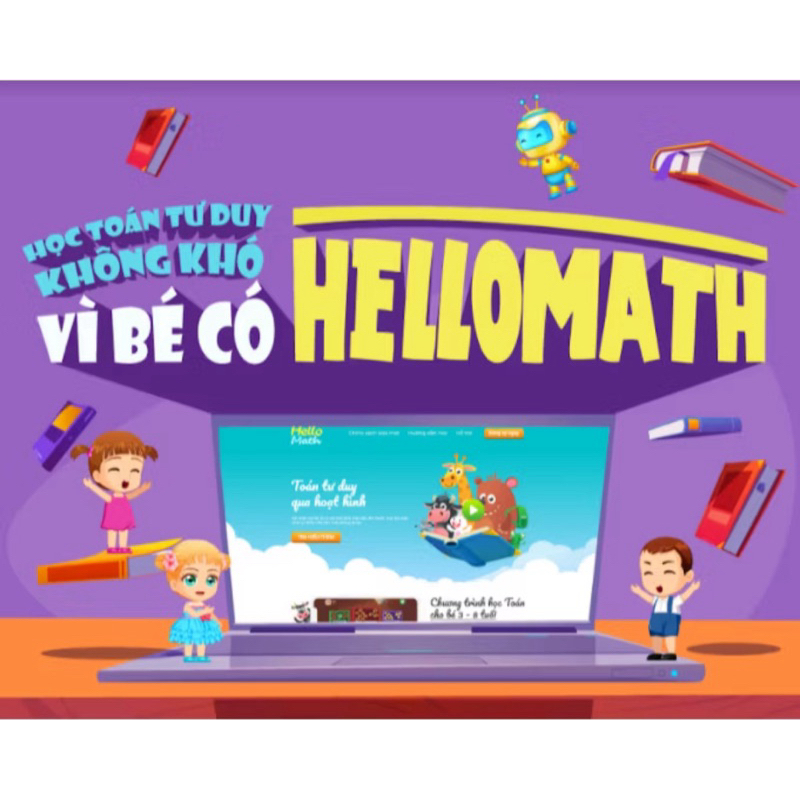 Hello Math trọn đời– Ứng dụng học toán tư duy Singapore cho bé 3-8 tuổi ...