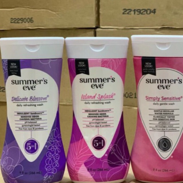 Dung dịch vệ sinh phụ nữ Summer Eve 266ml - 444ml
