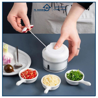 Máy Xay Mini Tỏi Ớt Cầm Tay 250ml Siêu Tiện Lợi Mẫu Mới