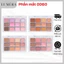 Bảng Phấn Mắt ODBO OD2019 12 Ô Real Heart Color Eye Palete Mịn Lì Lâu Trôi Dễ Tán 8g - Nội địa Thái