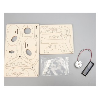 Trực Thăng Năng Lượng Mặt Trời - Học liệu giáo dục STEM STEAM - Đồ chơi lắp ghép gỗ