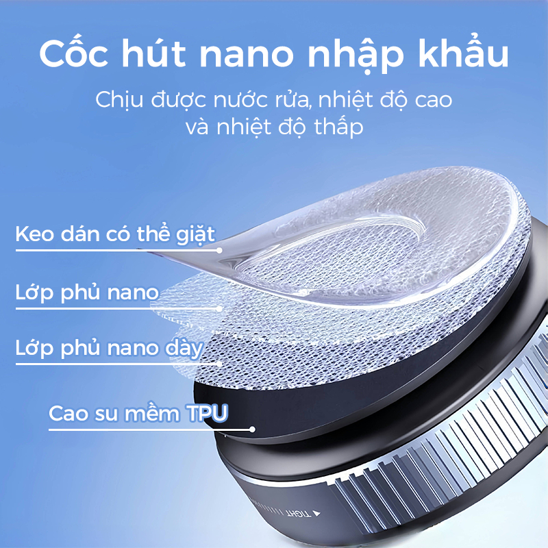 Giá đỡ điện thoại từ tính, cốc từ tính xoay 360°, thích hợp cho bảng điều khiển, cửa sổ ô tô, máy tính để bàn và phòng